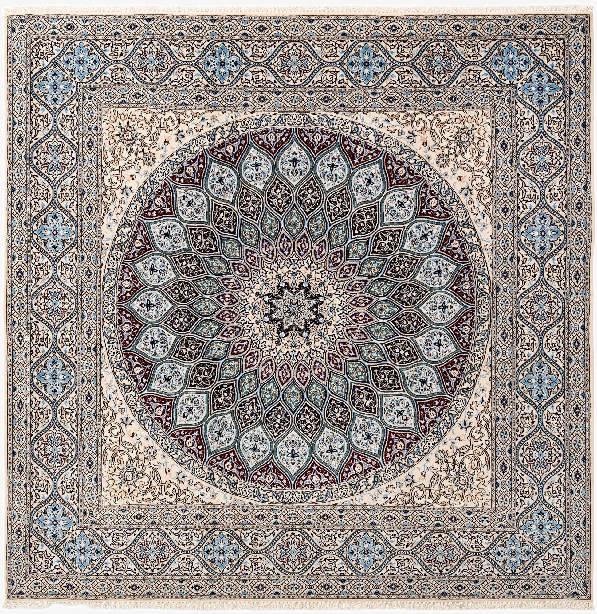 Primary image 8' 6 x 8' 6 Nain Square Rug