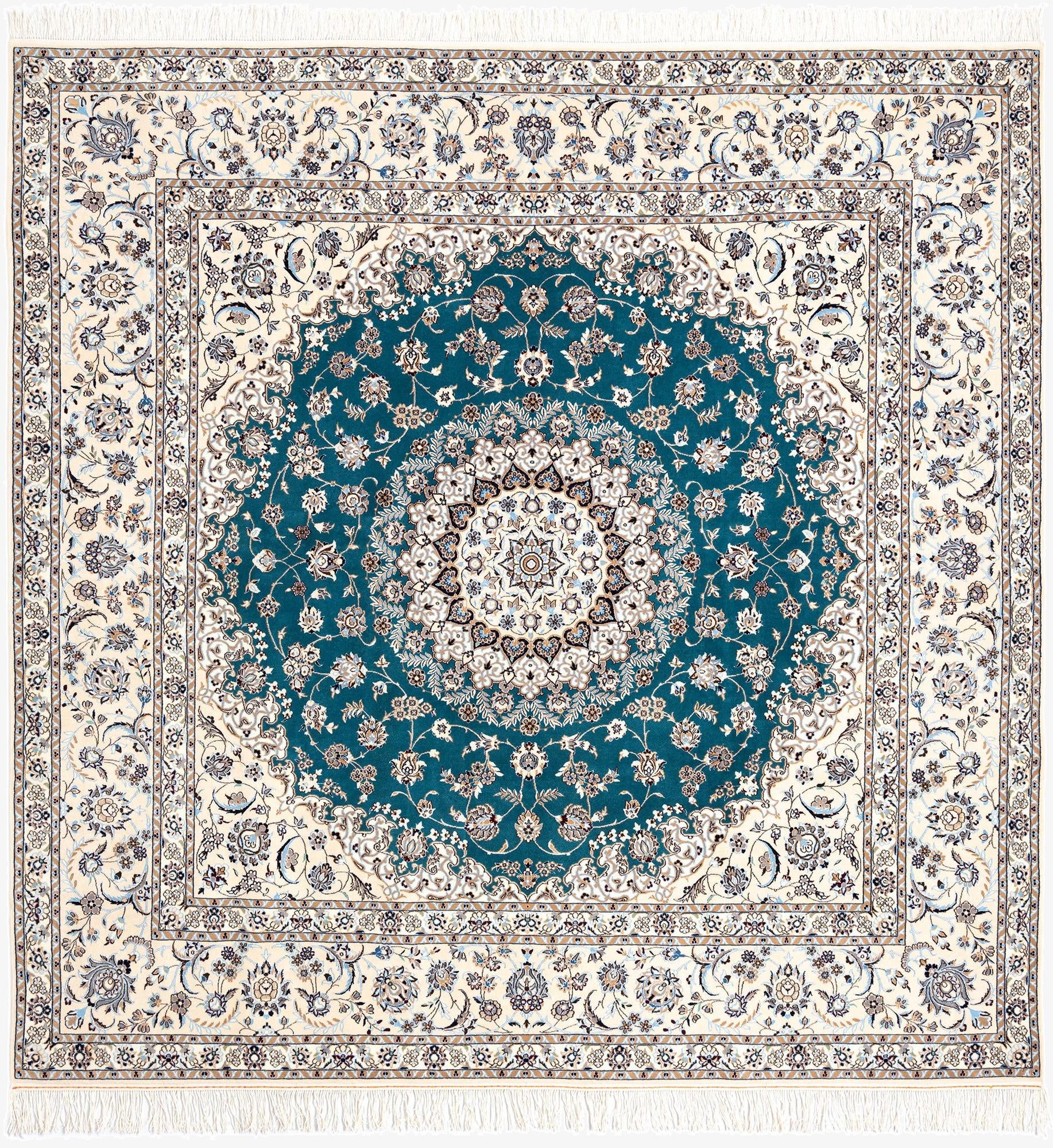 8' 5 x 8' 5 Nain Square Rug