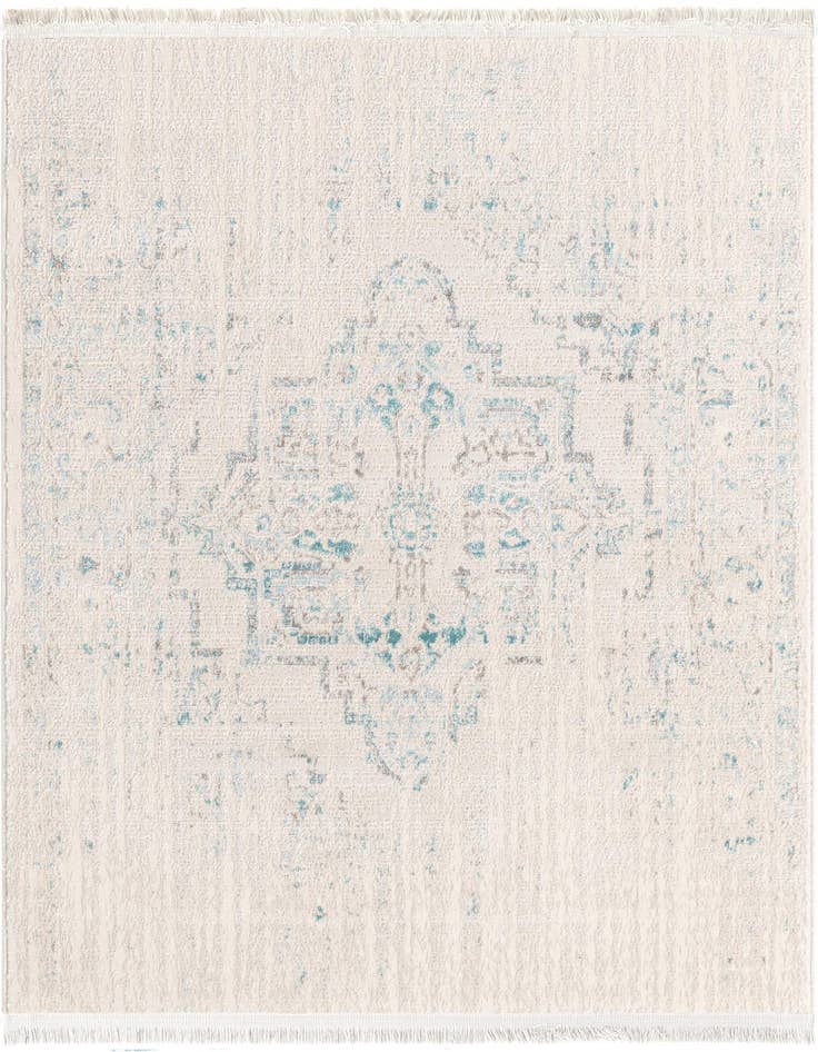 Detail image of 4' x 4' New Vintage Square Rug