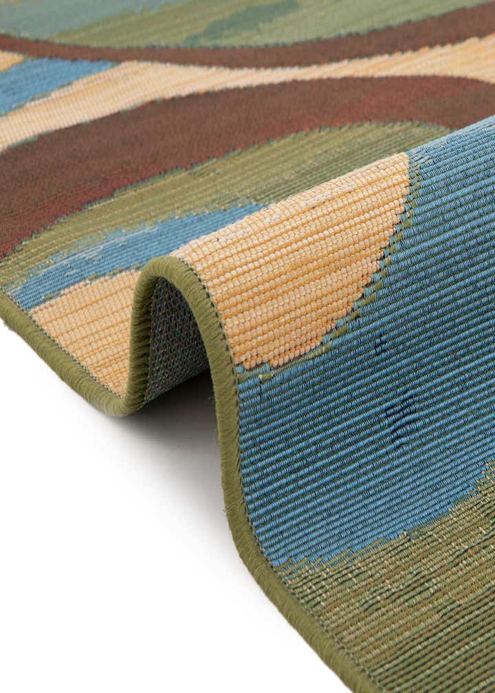 6' x 6' Easy-Clean Modern Indoor / Outdoor Square Rug