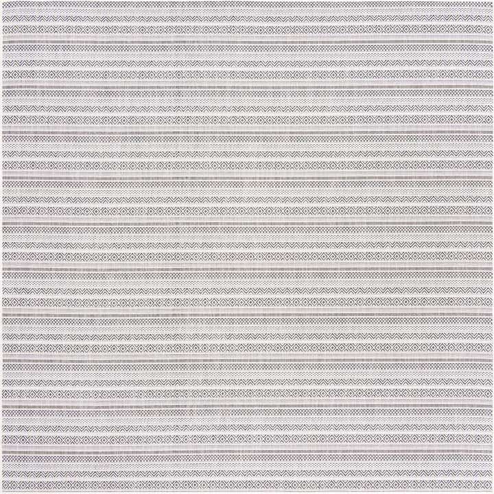 10' x 10' Easy-Clean Ribbon Indoor / Outdoor Square Rug