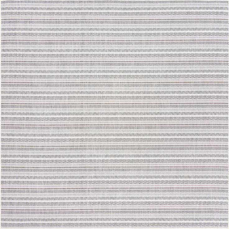 Detail image of 10' x 10' Easy-Clean Ribbon Indoor / Outdoor Square Rug