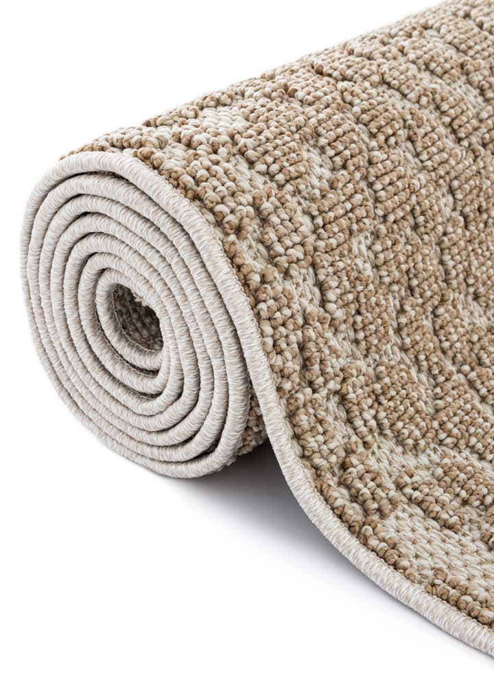 7' 10 x 7' 10 Easy-Clean Safari Indoor / Outdoor Square Rug