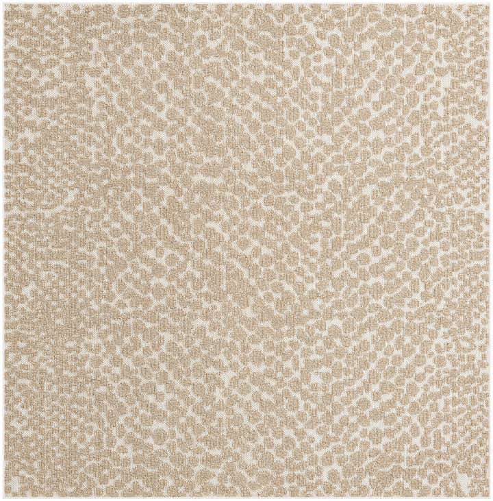 7' 10 x 7' 10 Easy-Clean Safari Indoor / Outdoor Square Rug