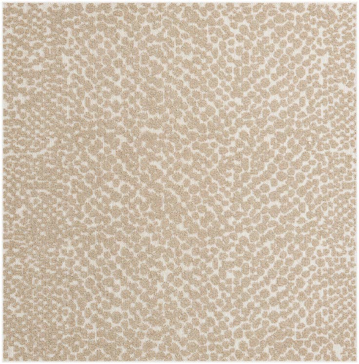 Detail image of 7' 10 x 7' 10 Easy-Clean Safari Indoor / Outdoor Square Rug