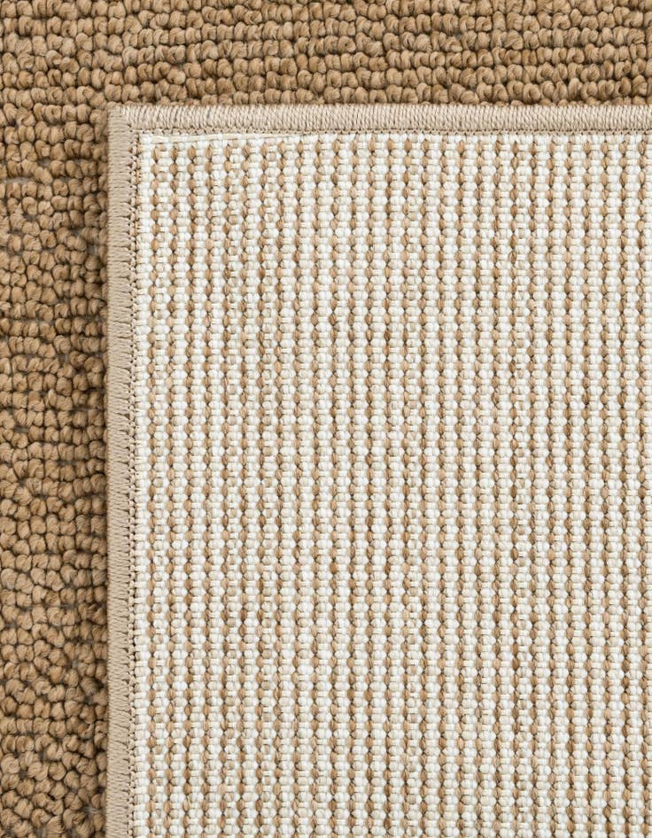 Detail image of 7' 10 x 7' 10 Easy-Clean Solid Indoor / Outdoor Square Rug