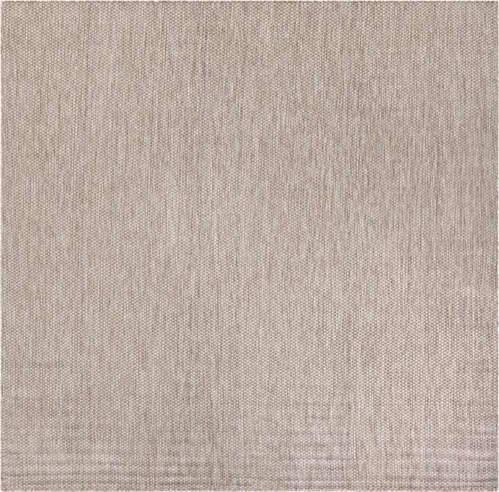 10' x 10' Easy-Clean Solid Indoor / Outdoor Square Rug