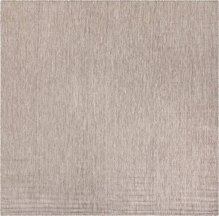 Detail image of 10' x 10' Easy-Clean Solid Indoor / Outdoor Square Rug