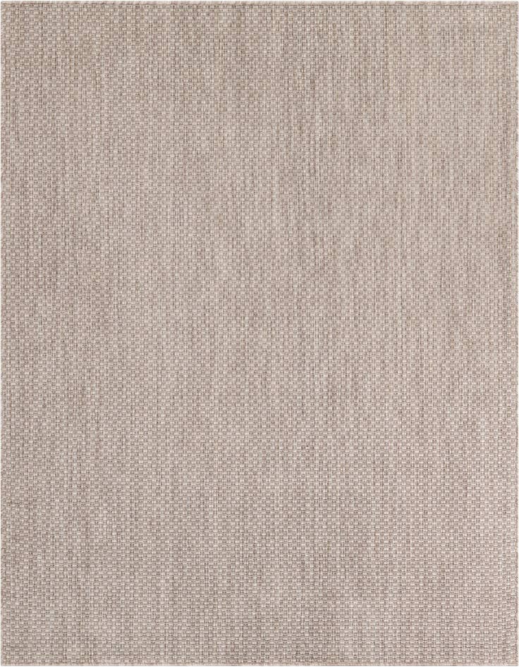 Detail image of 6' 1 x 6' 1 Easy-Clean Solid Indoor / Outdoor Square Rug