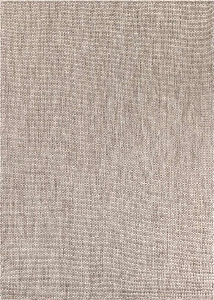 7' 10 x 7' 10 Easy-Clean Solid Indoor / Outdoor Square Rug