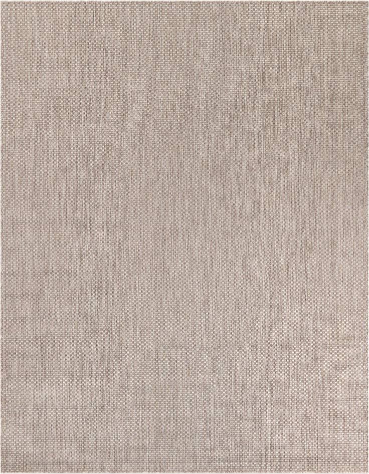 Detail image of 7' 10 x 7' 10 Easy-Clean Solid Indoor / Outdoor Square Rug