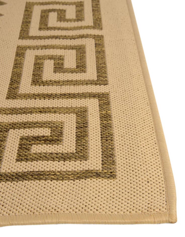 Detail image of 6' x 6' Easy-Clean Trellis Indoor / Outdoor Square Rug