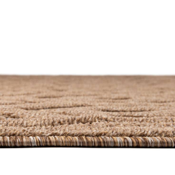 Detail image of 7' 10 x 7' 10 Easy-Clean Trellis Textured Indoor / Outdoor Square Rug