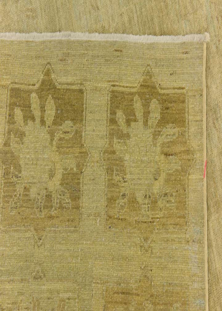 7' 9 x 7' 10 Hand Knotted Over-Dyed Ziegler Square Rug