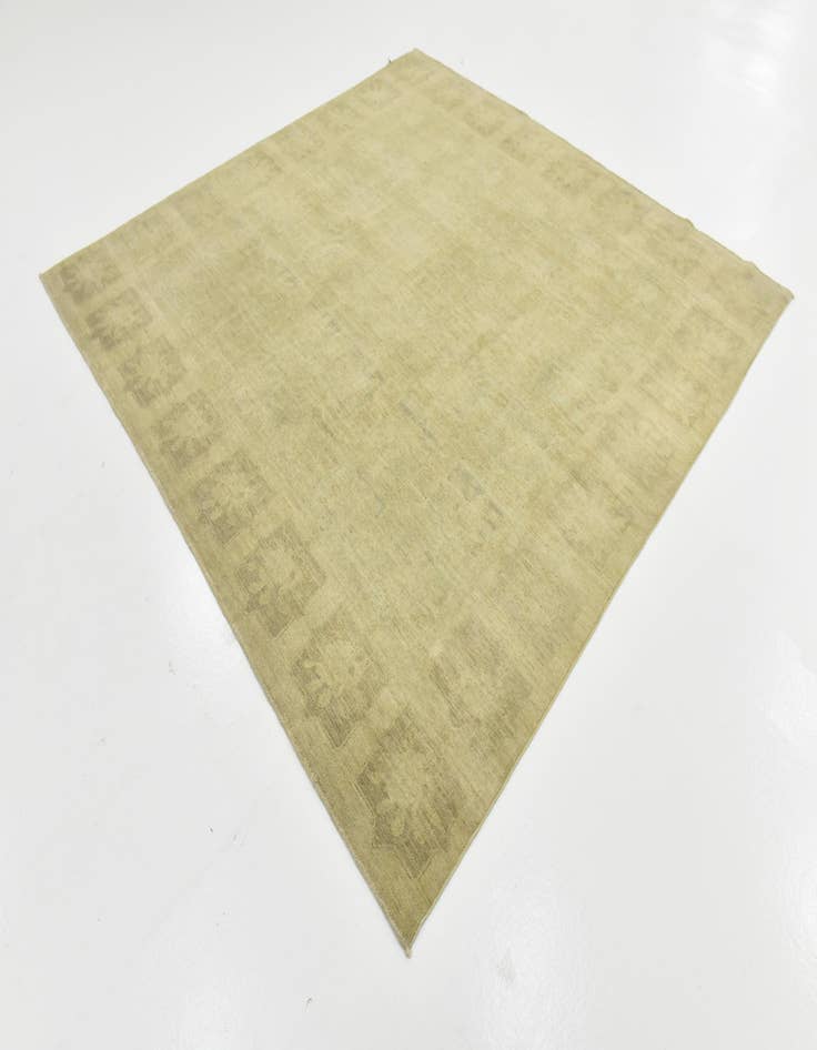 Detail image of 7' 9 x 7' 10 Hand Knotted Over-Dyed Ziegler Square Rug