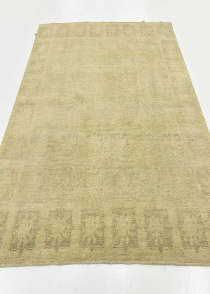 7' 9 x 7' 10 Hand Knotted Over-Dyed Ziegler Square Rug