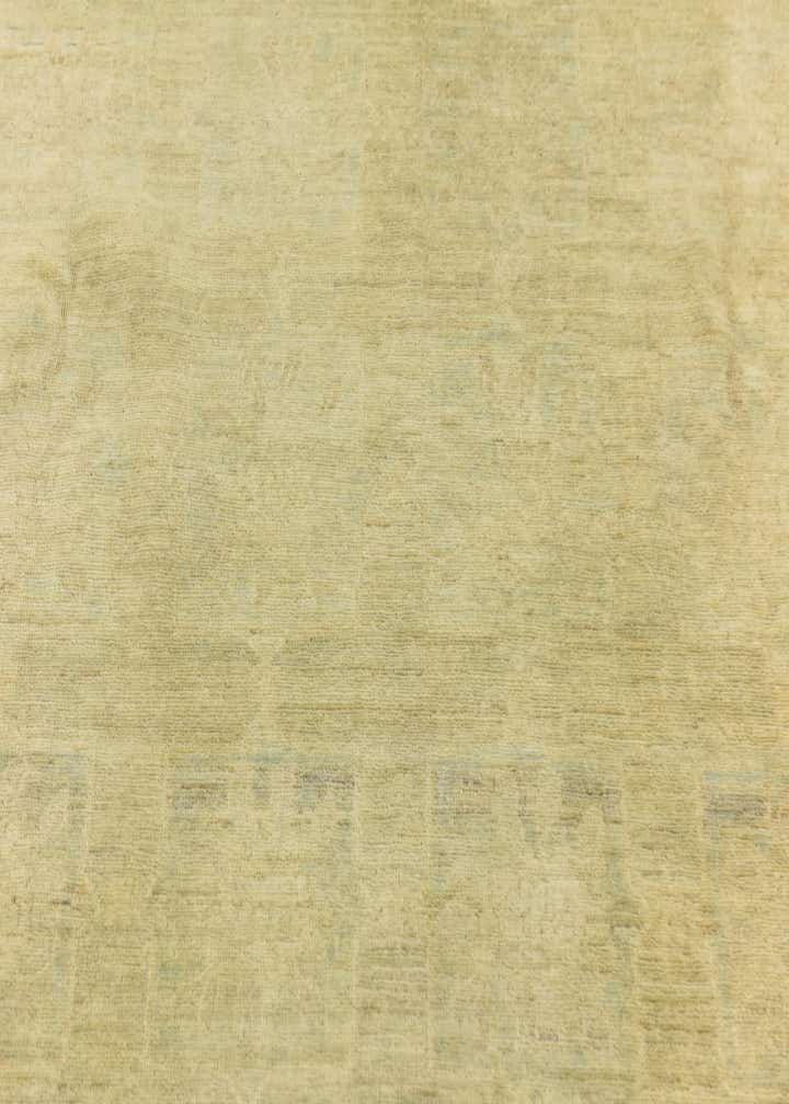7' 9 x 7' 10 Hand Knotted Over-Dyed Ziegler Square Rug