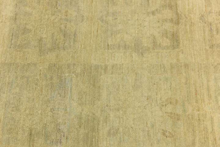 7' 9 x 7' 10 Hand Knotted Over-Dyed Ziegler Square Rug