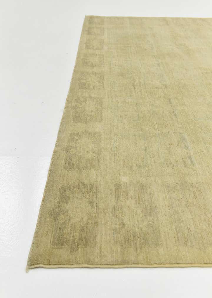 7' 9 x 7' 10 Hand Knotted Over-Dyed Ziegler Square Rug
