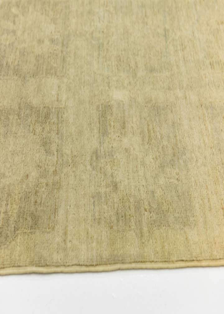 7' 9 x 7' 10 Hand Knotted Over-Dyed Ziegler Square Rug