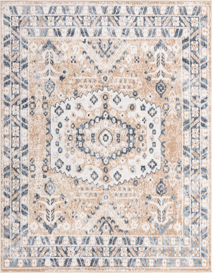 Detail image of 7' 10 x 7' 10 Oxford Square Rug