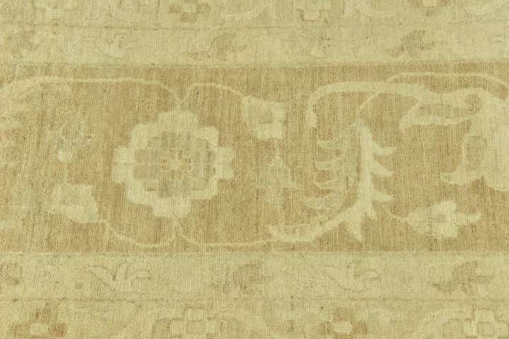 14' x 14' 2 Hand Knotted Peshawar Ziegler Square Rug