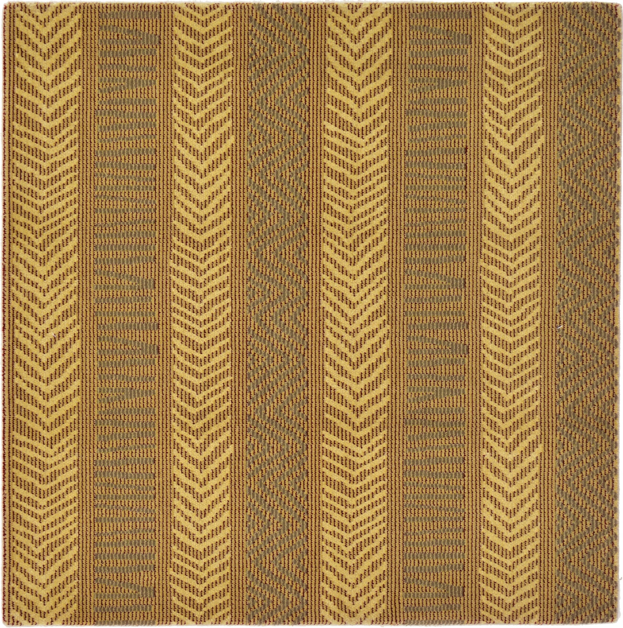 3' 3 x 3' 4 Reproduction Gabbeh Square Rug