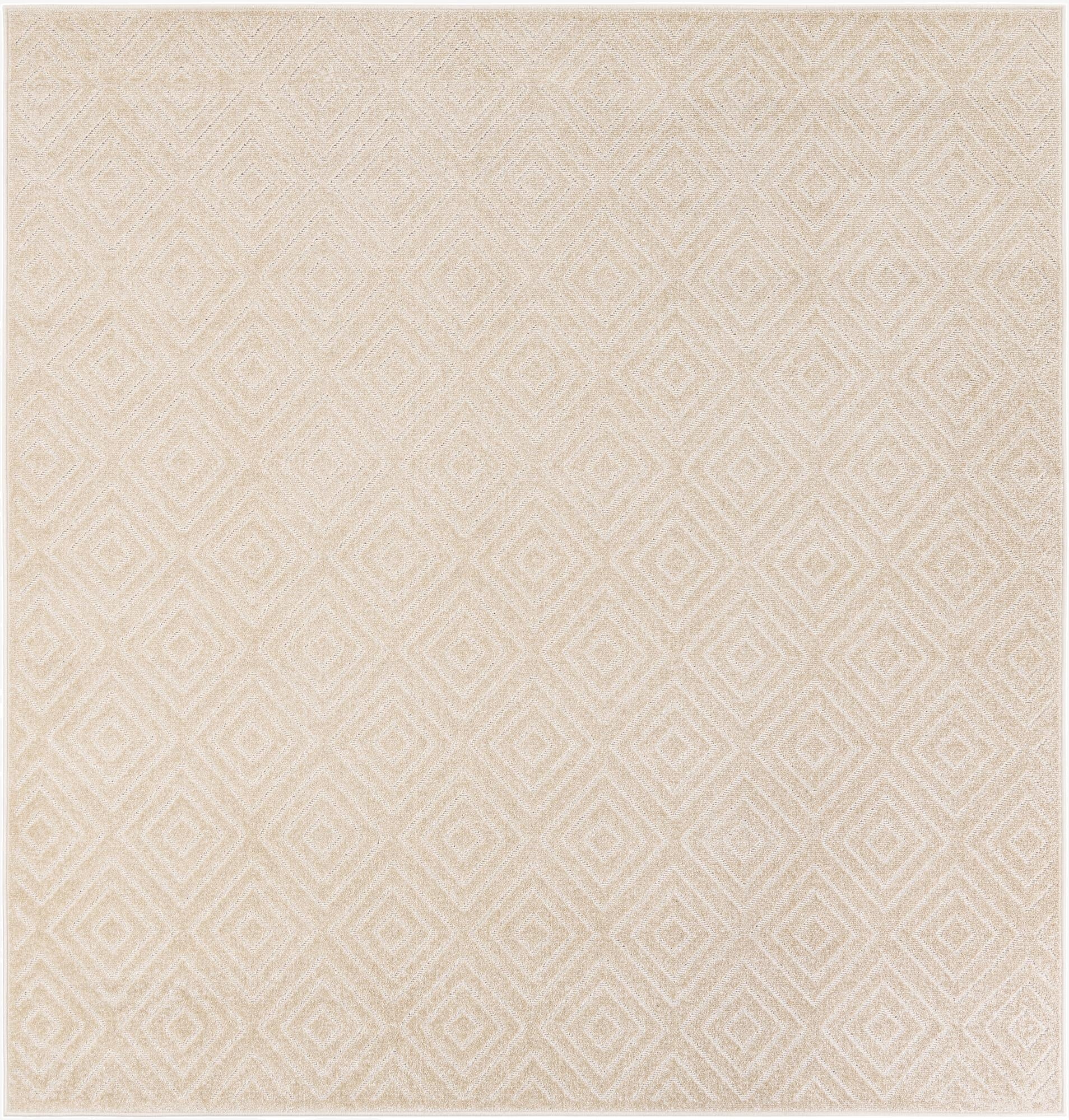 7' 10 x 7' 10  Washable Sabrina Soto Indoor / Outdoor Square Rug