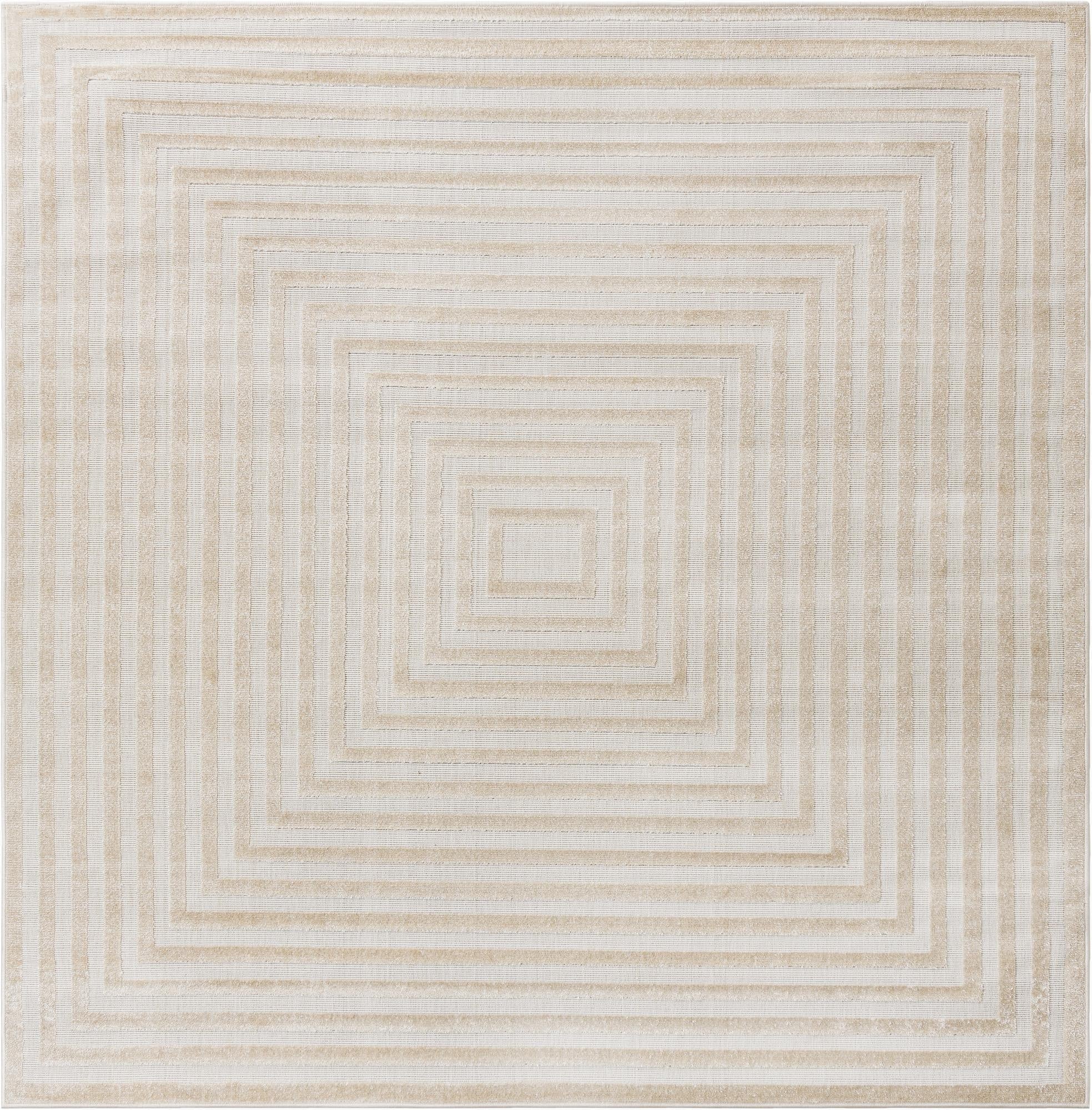 7' 10 x 7' 10  Washable Sabrina Soto Prescott Indoor / Outdoor Square Rug