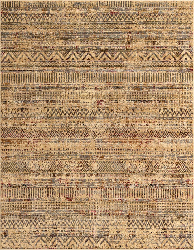 Detail image of 7' 10 x 7' 10 Saturn Square Rug