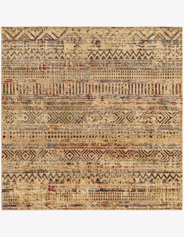 5' 3 x 5' 3 Saturn Square Rug