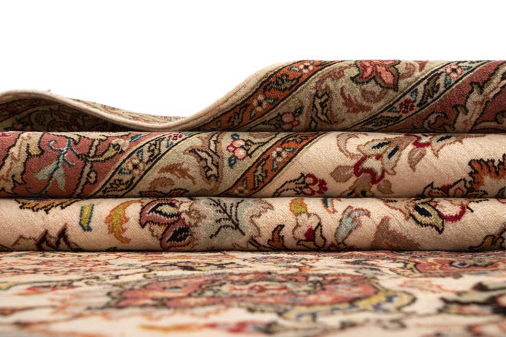 Detail image of 8' 2 x 8' 3 Tabriz Square Rug