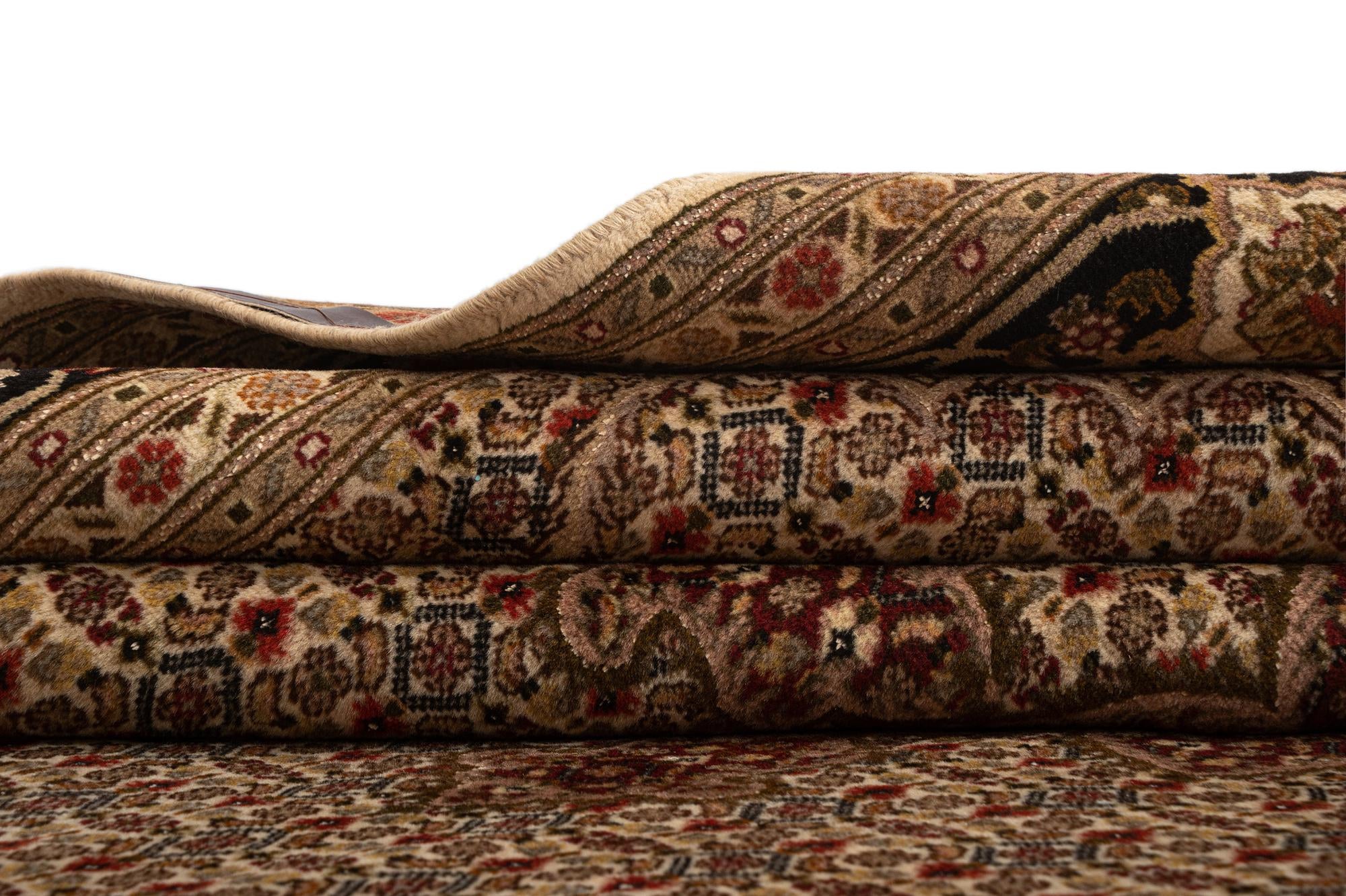 7' 11 x 8' 3 Tabriz Wool Square Rug