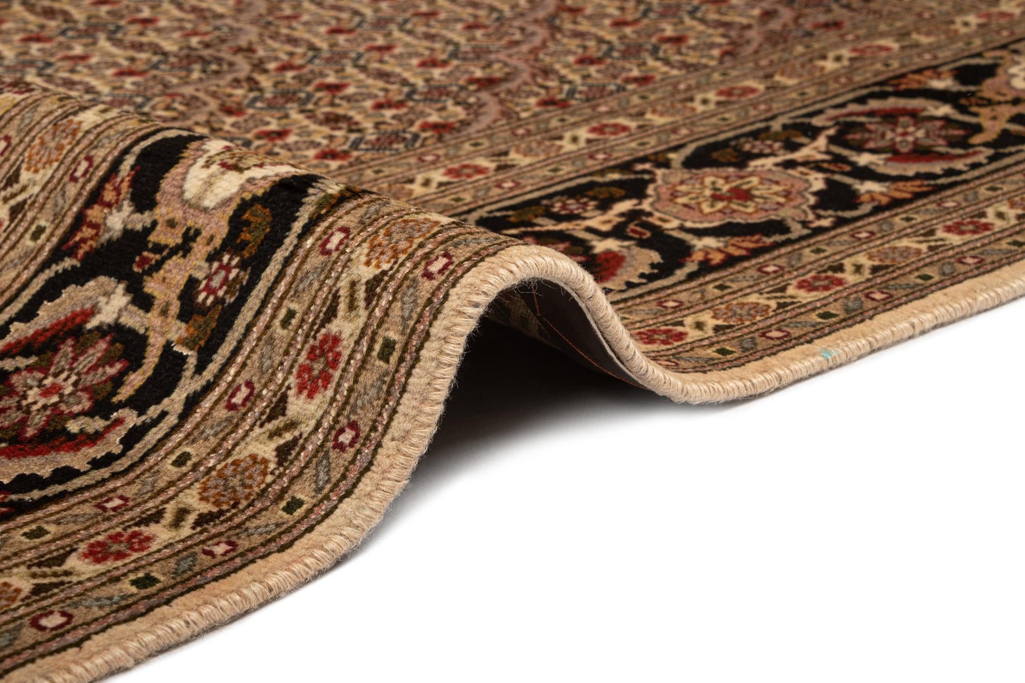 7' 11 x 8' 3 Tabriz Wool Square Rug