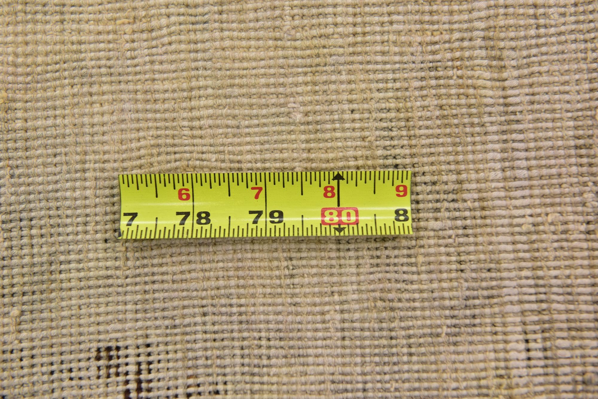 5' x 5' 10 Hand Knotted Ultra Vintage Persian Wool Square Rug