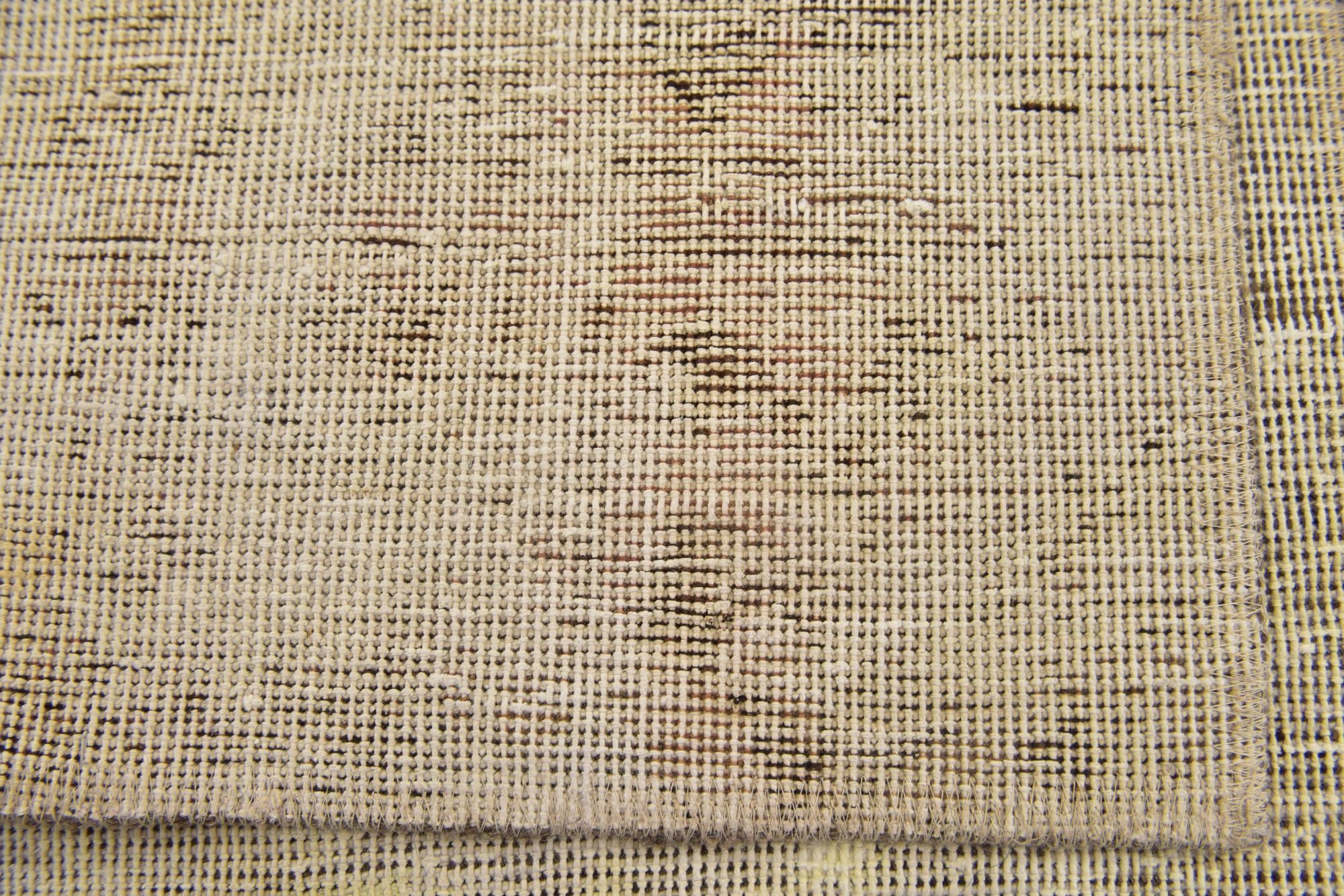 4' x 4' 5 Hand Knotted Ultra Vintage Persian Wool Square Rug