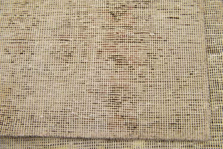 4' x 4' 5 Hand Knotted Ultra Vintage Persian Wool Square Rug