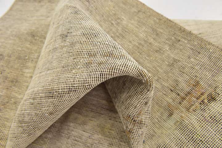 4' x 4' 5 Hand Knotted Ultra Vintage Persian Wool Square Rug