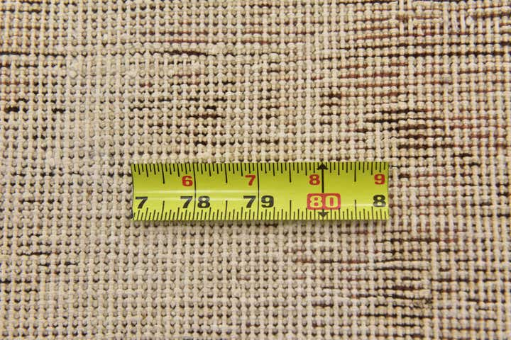 4' x 4' 5 Hand Knotted Ultra Vintage Persian Wool Square Rug