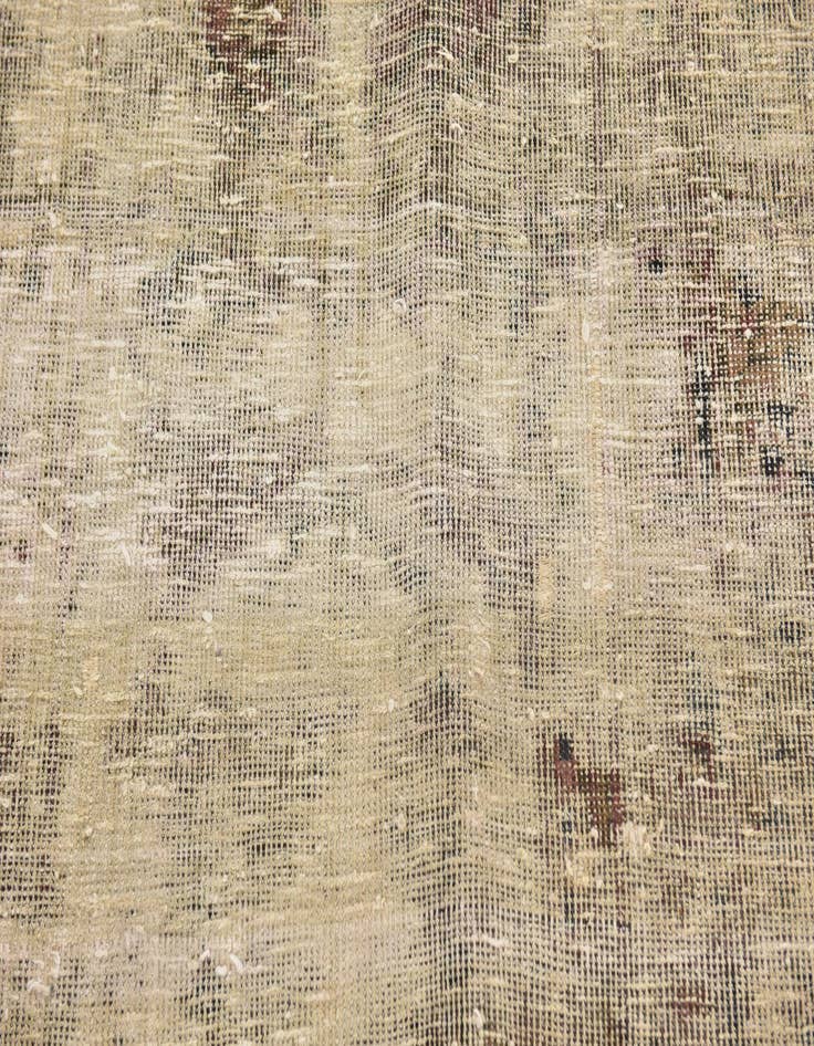 Detail image of 3' 2 x 3' 6  Hand Knotted Ultra Vintage Persian Wool Square Rug