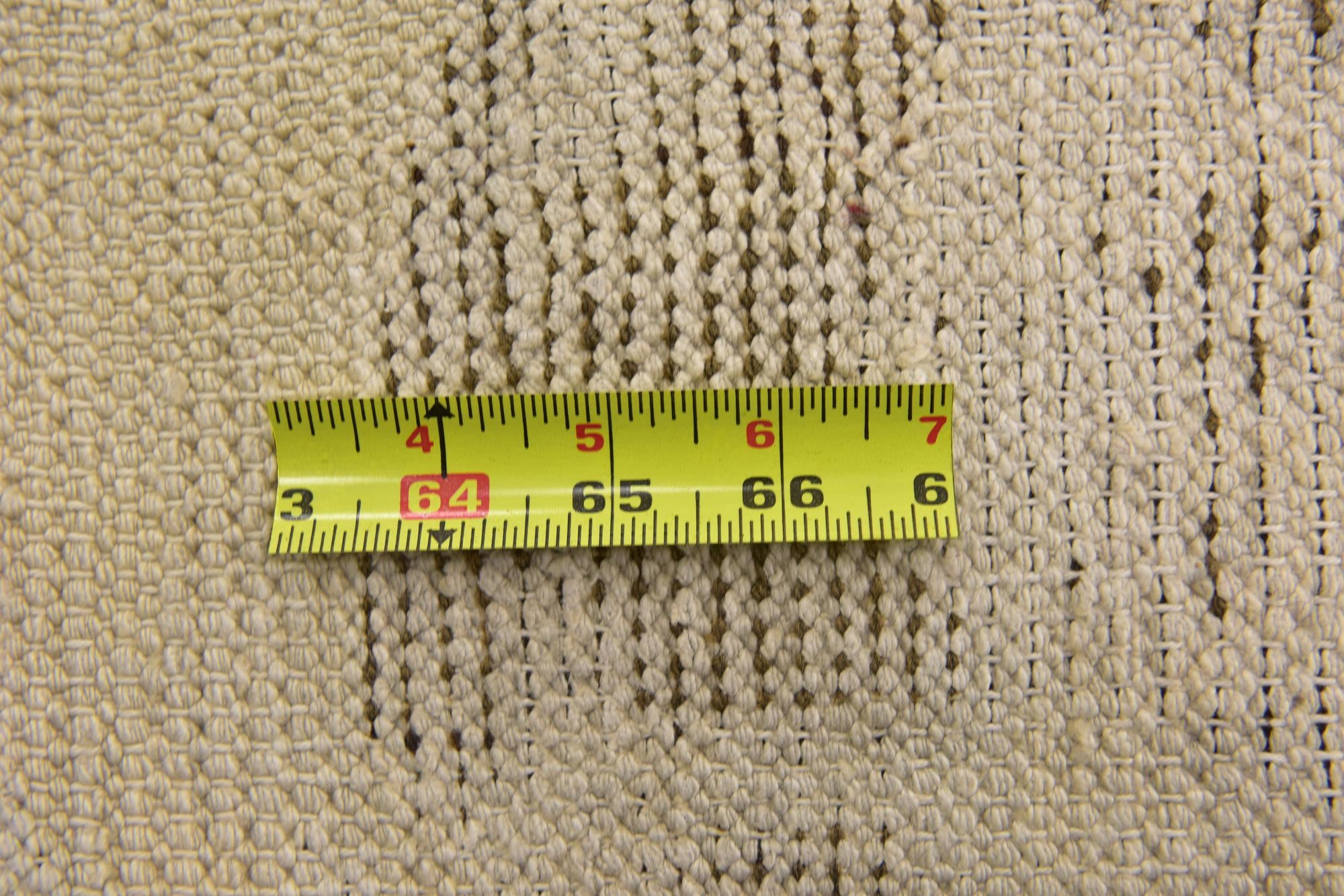3' 4 x 3' 6 Hand Knotted Ultra Vintage Persian Wool Square Rug