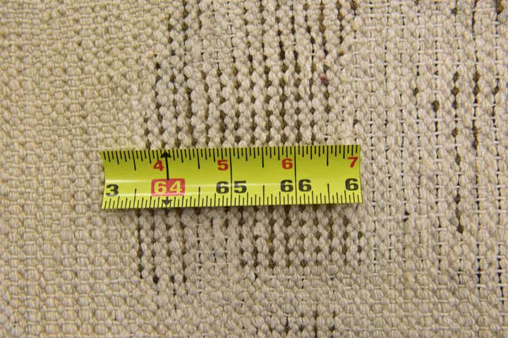 3' 4 x 3' 6 Hand Knotted Ultra Vintage Persian Wool Square Rug