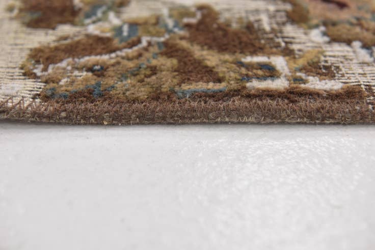 Detail image of 5' 6 x 6' 4 Hand Knotted Ultra Vintage Persian Wool Square Rug