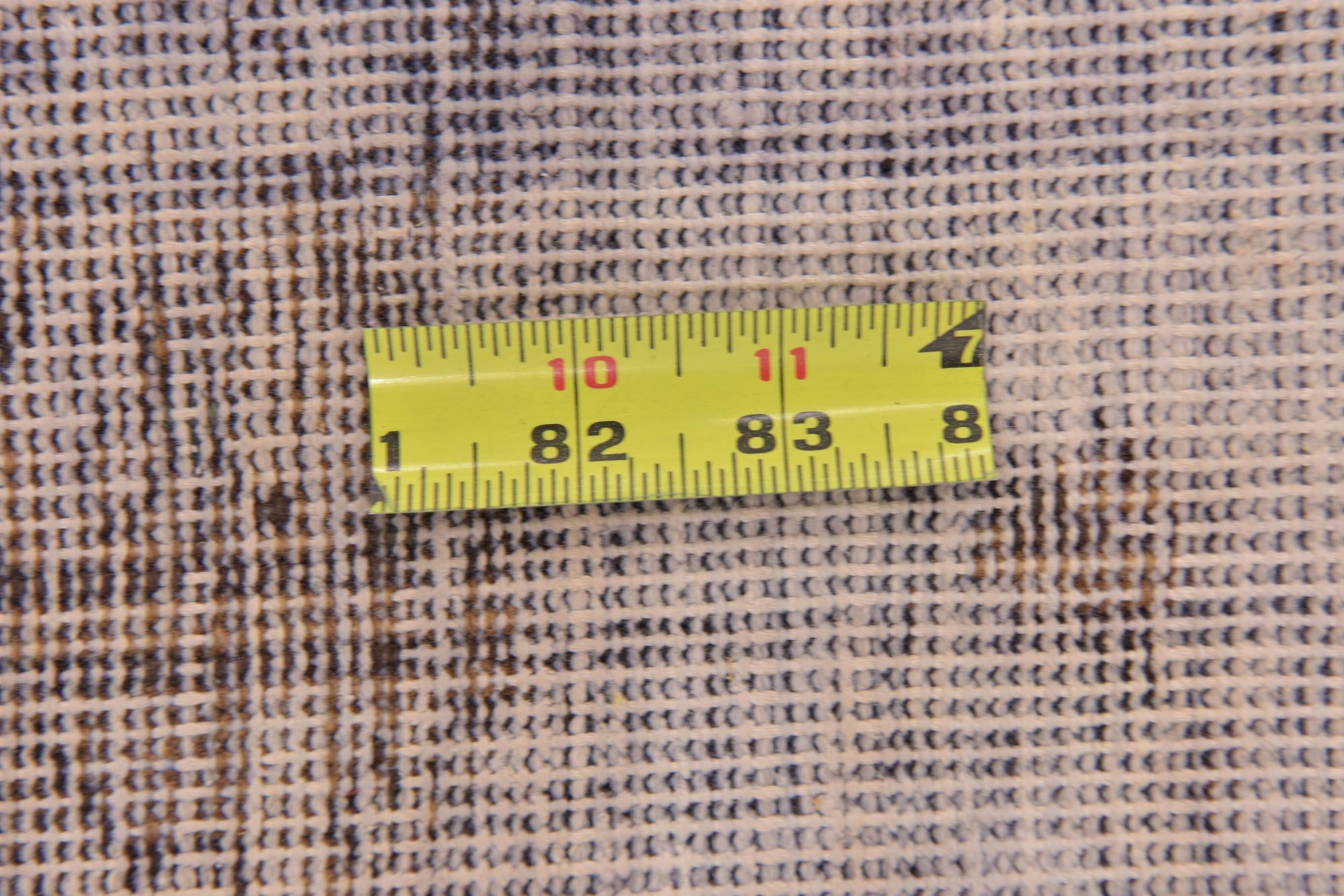 4' 10 x 6' 3 Hand Knotted Ultra Vintage Persian Wool Square Rug