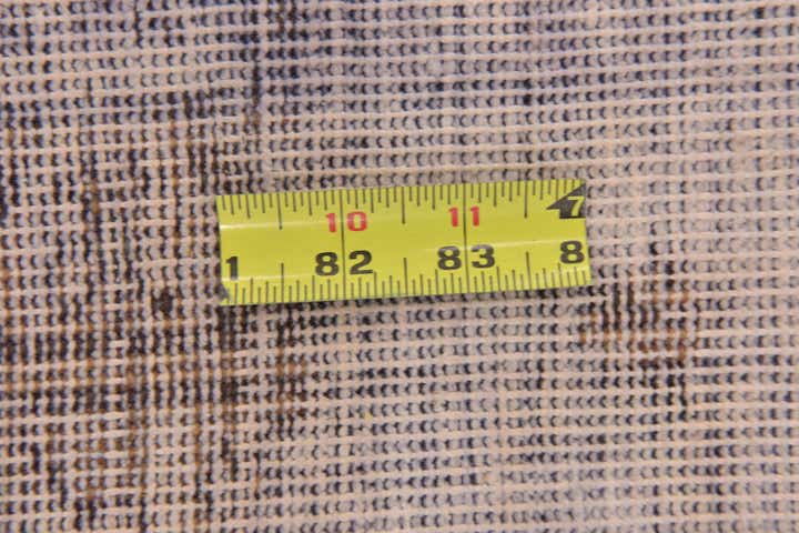 4' 10 x 6' 3 Hand Knotted Ultra Vintage Persian Wool Square Rug