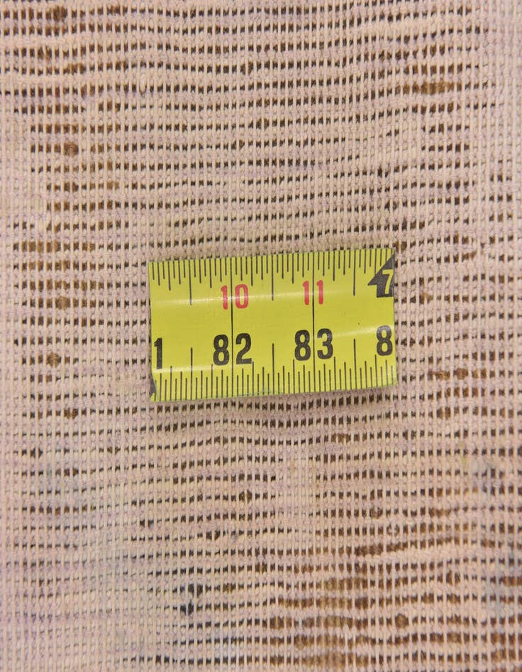 Detail image of 3' 10 x 4' 9  Hand Knotted Ultra Vintage Persian Wool Square Rug