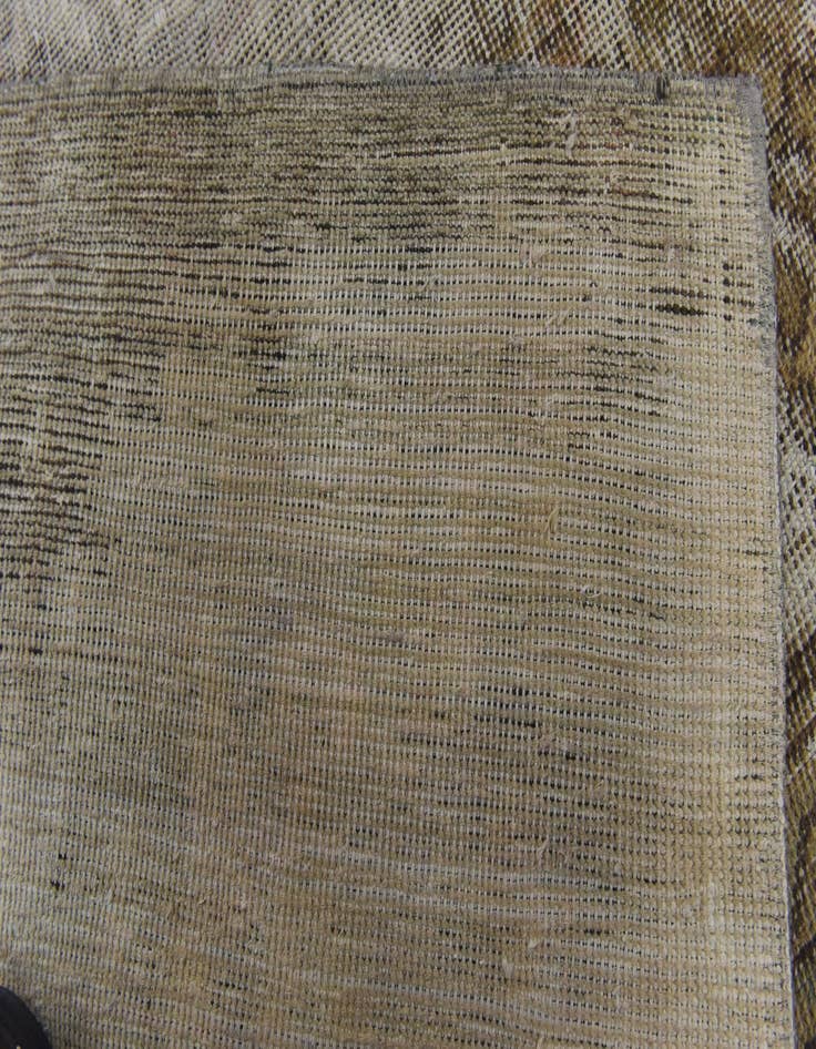 Detail image of 8' x 8' 9  Hand Knotted Ultra Vintage Persian Wool Square Rug