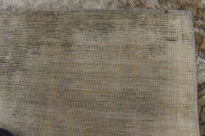 8' x 8' 9 Hand Knotted Ultra Vintage Persian Wool Square Rug