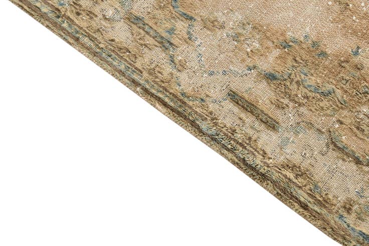 Detail image of 2' 8 x 3' Hand Knotted Ultra Vintage Persian Wool Square Rug