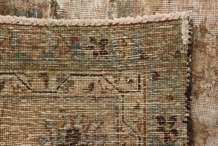 7' 6 x 8' Hand Knotted Ultra Vintage Persian Wool Square Rug
